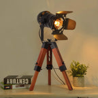 Retro Treibein Tischlampe Cinema – Industrielles Design